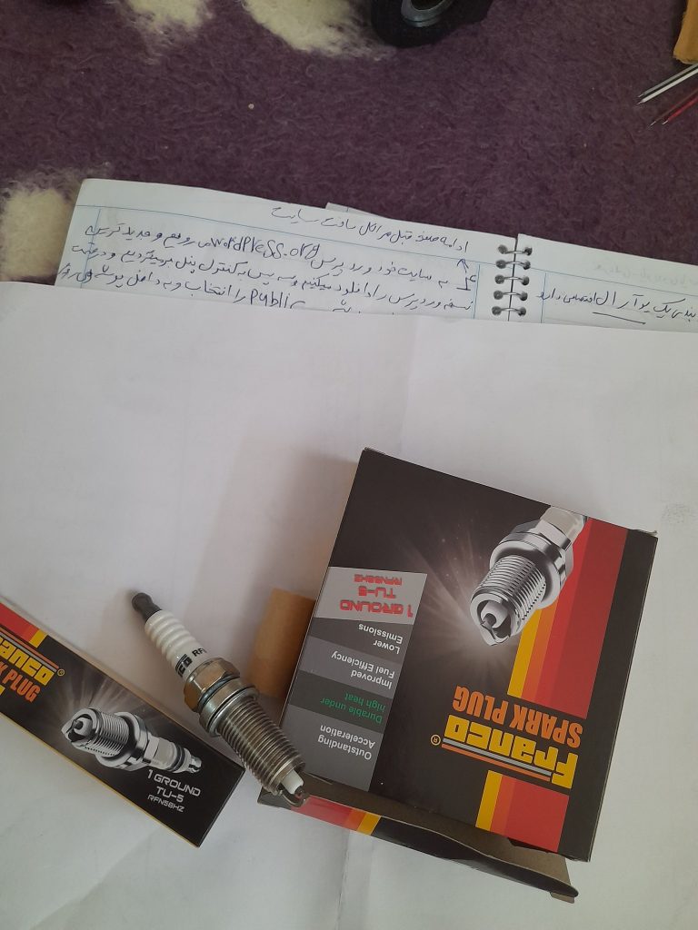 شمع و وایر تقویتی پژو . پژو پارس.206...